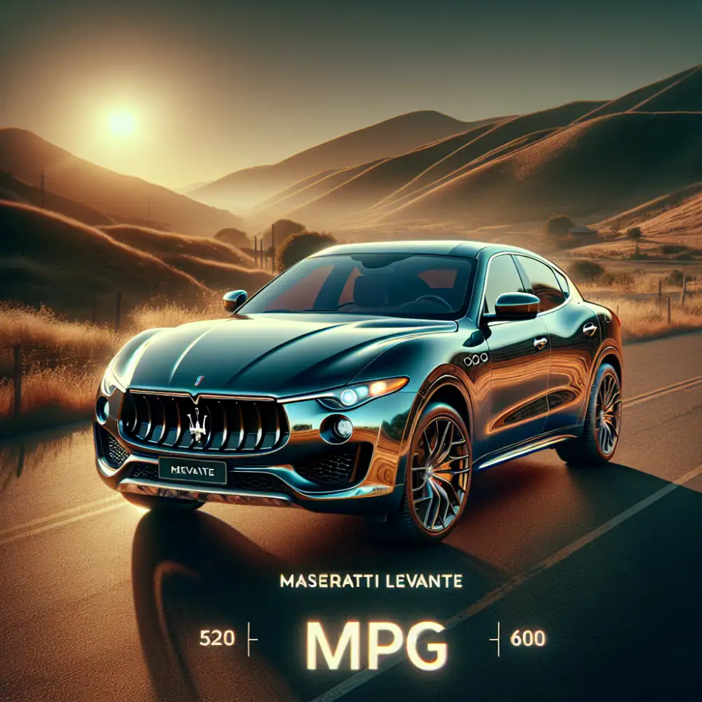 maserati levante mpg