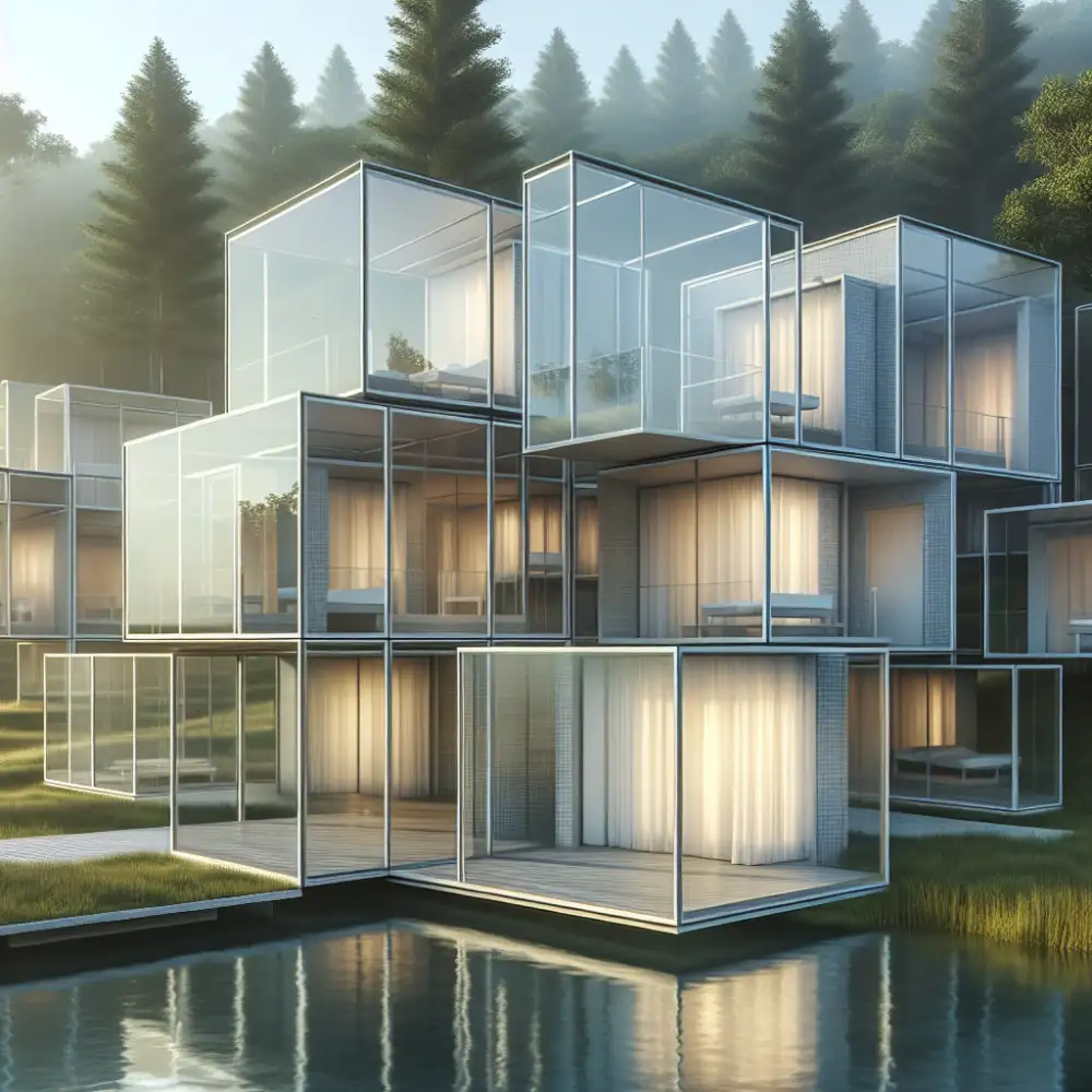 glass modular homes