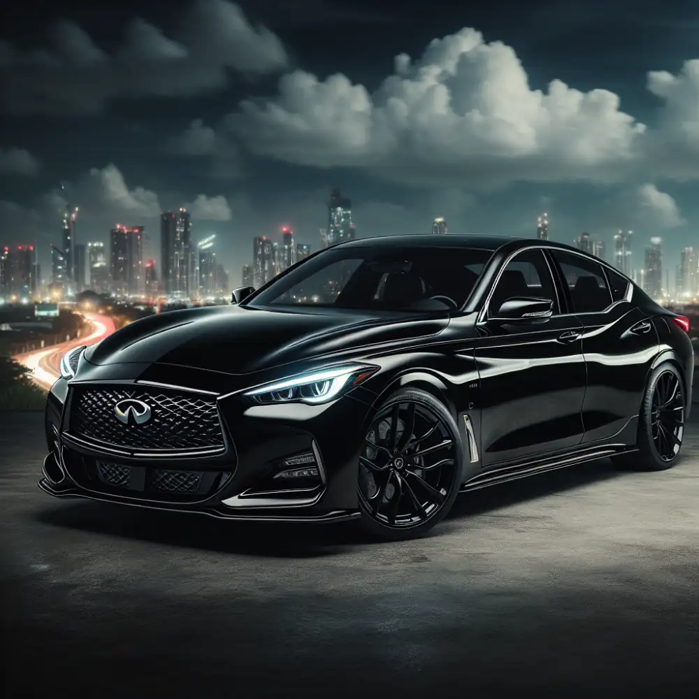 infiniti q60 blacked out