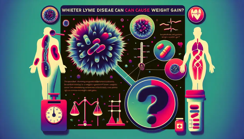 does lyme disease cause weight gain