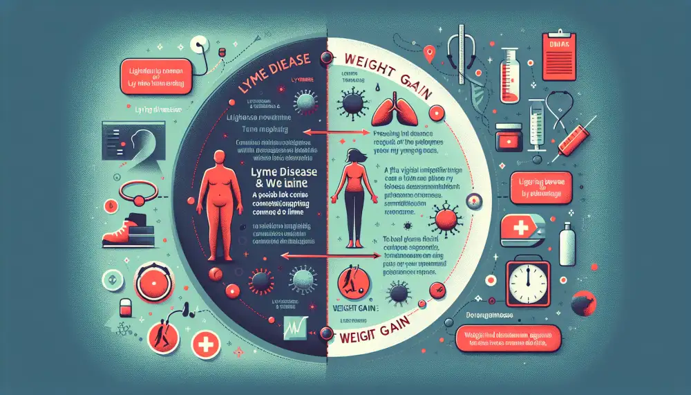 does lyme disease cause weight gain